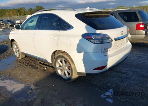 2010 Lexus Rx 350 из США, поврежденный, VIN 2T2ZK1BA1AC041186